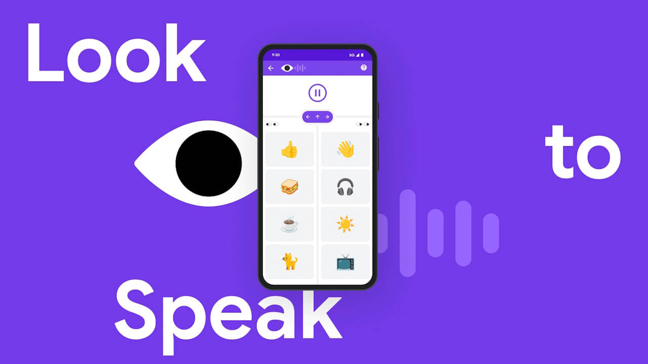Android「Look to Speak」