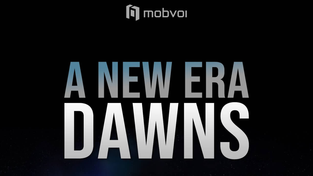 Mobvoi新ティザー！A New Era Dawns. The Future Arrives in Days.