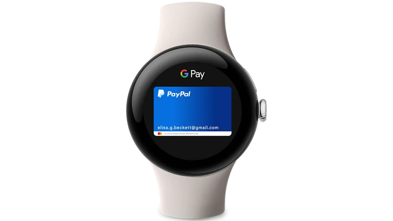 Feature Drop！Google Pixel Watch「Google ウォレット」PayPal決済対応