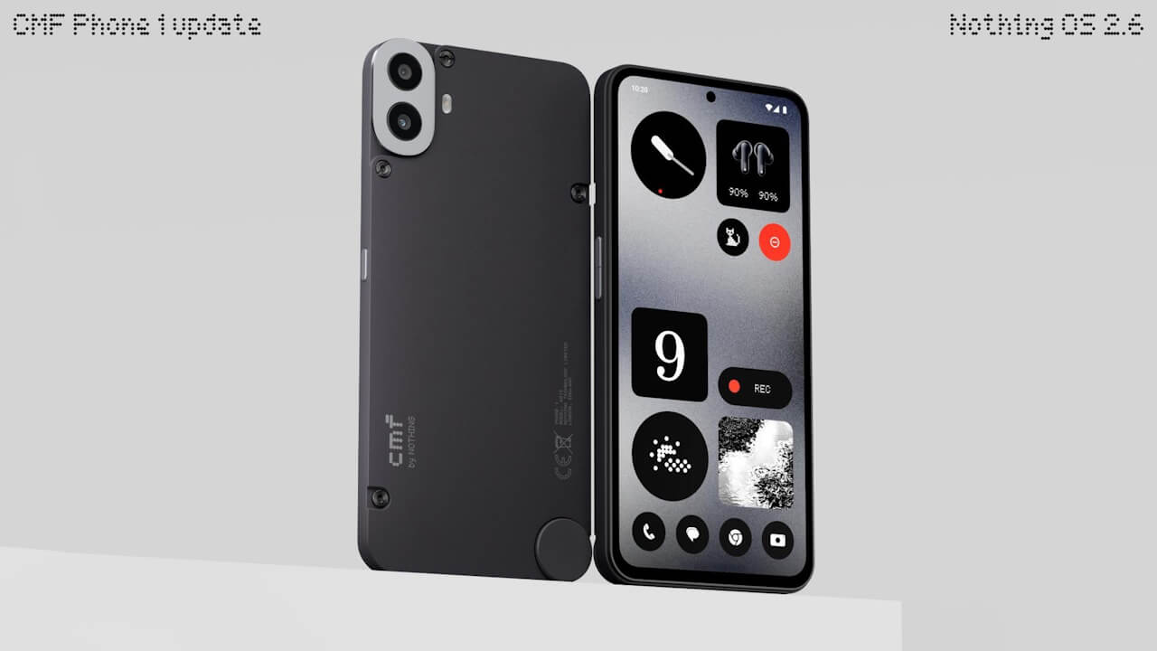 CMF Phone 1「Nothing OS 2.6」アップデートログ公開