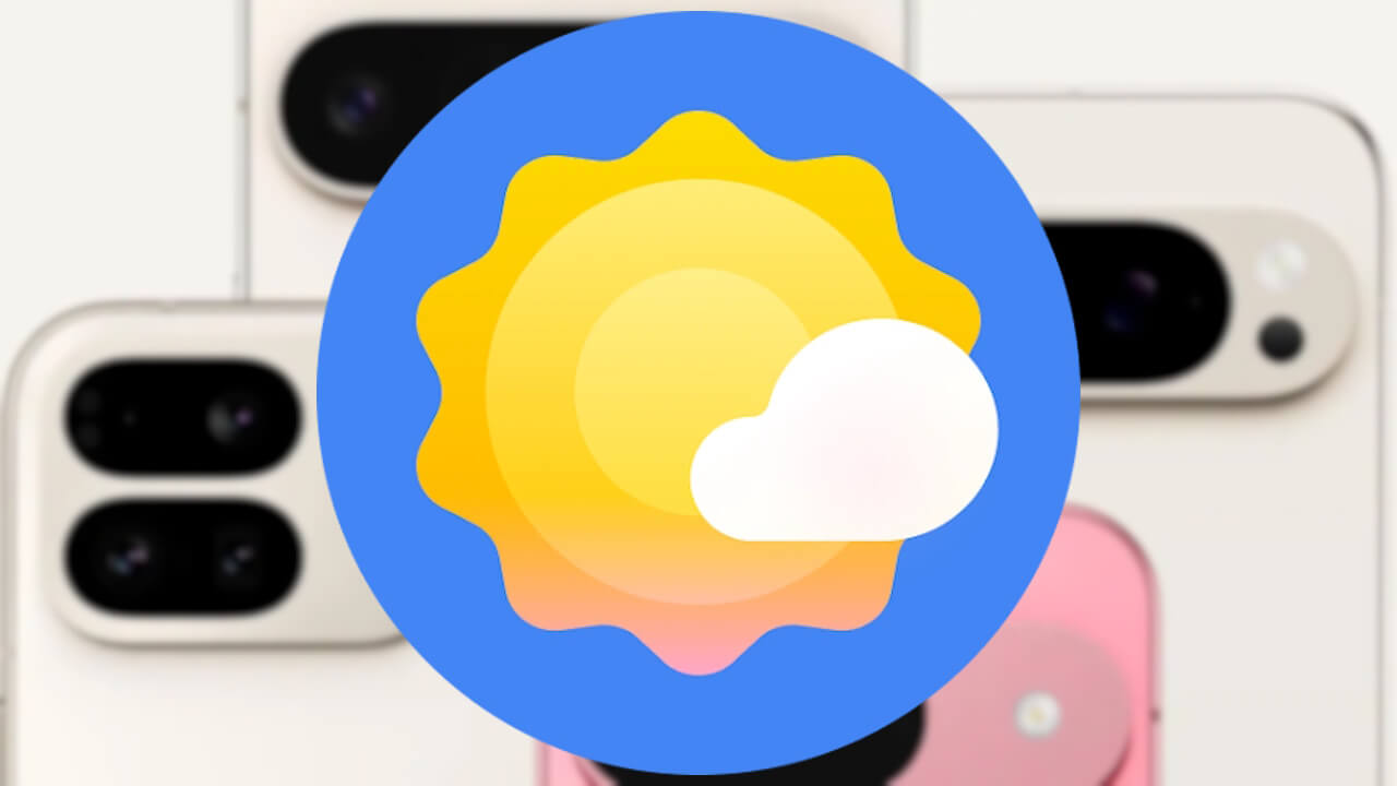 Pixel 9 weather