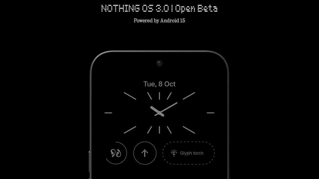 Nothing OS 3.0 Opne Beta