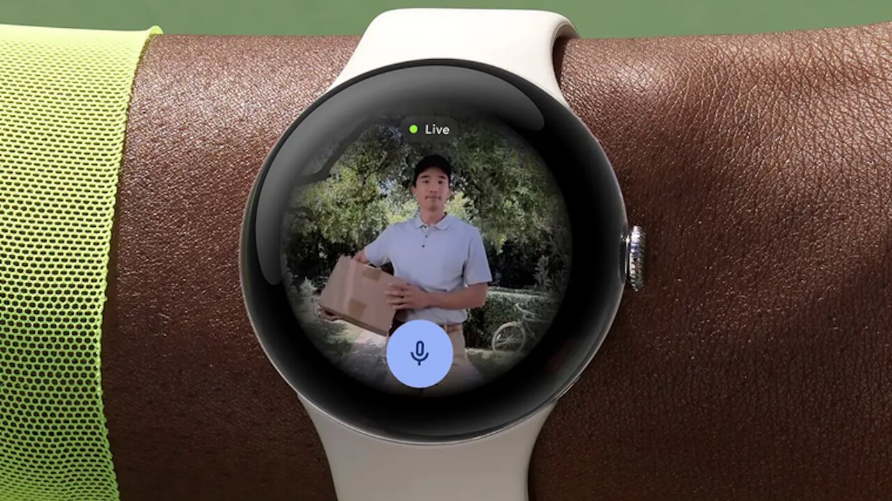 Google Pixel Watch 3「Google Home」カメラフィード対応